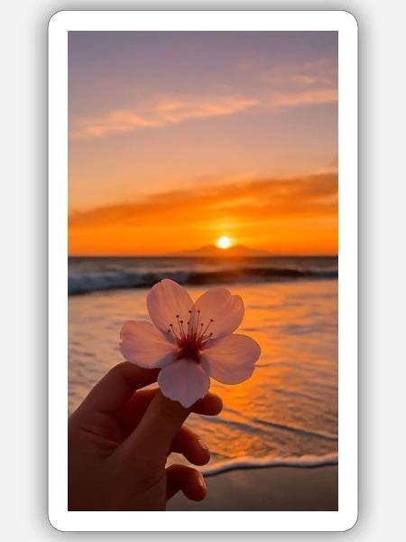 - Sticker - white matte