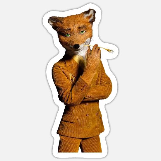 fantastic mr fox' Sticker | Spreadshirt