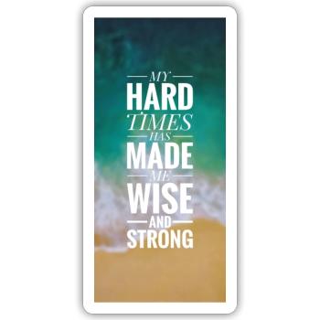 Motivation Quote - Sticker - white matte - Front