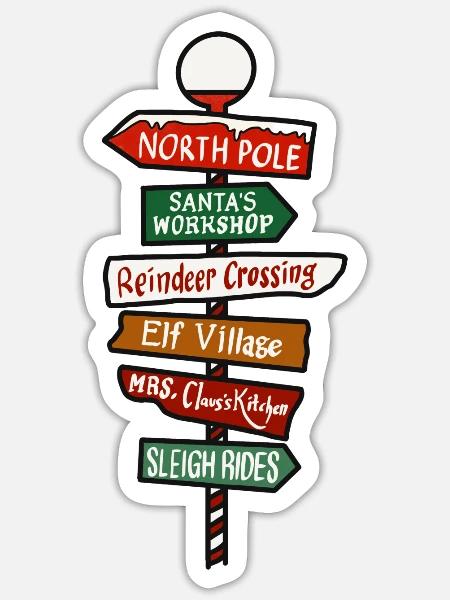 - Sticker - white matte
