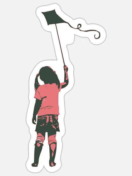 - Sticker - white matte