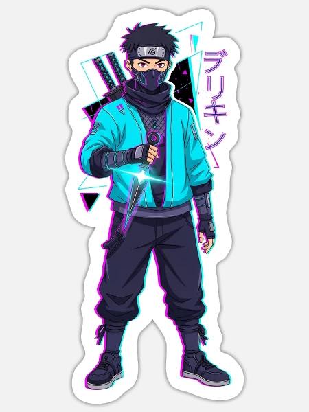 - Sticker - white matte