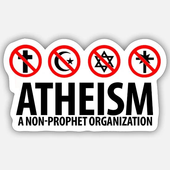 Atheist Logo Bumper Sticker