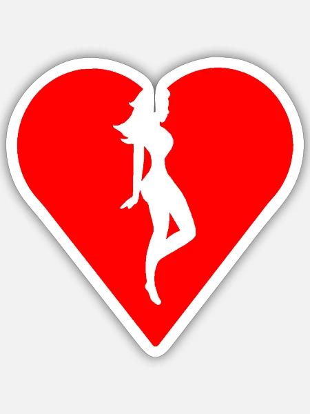 - Sticker - white matte