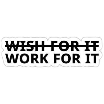 Motivational Quotes For Success - Sticker - white matte - Front