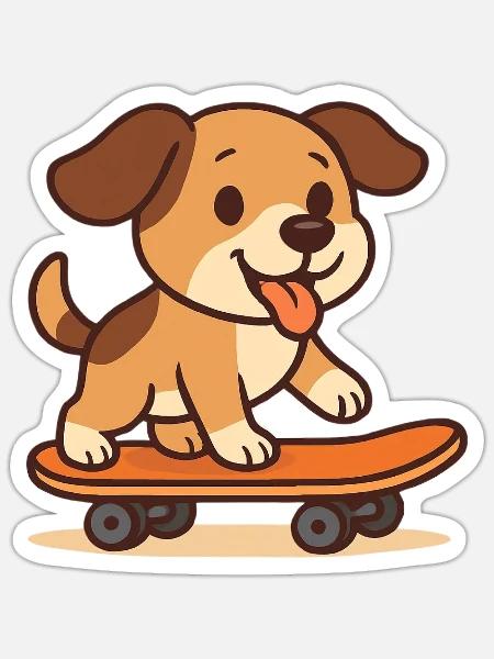 - Sticker - white matte