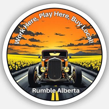 ProSticker 772 (One) 4x 8 Made In America Rat Rod Decal Sticker - Not A Plate