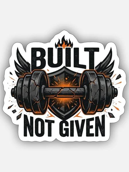 - Sticker - white matte