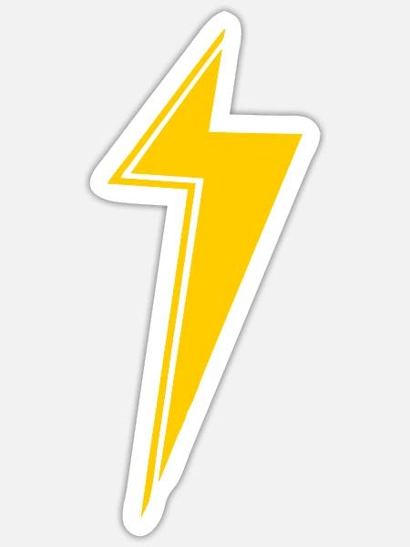 - Sticker - white matte