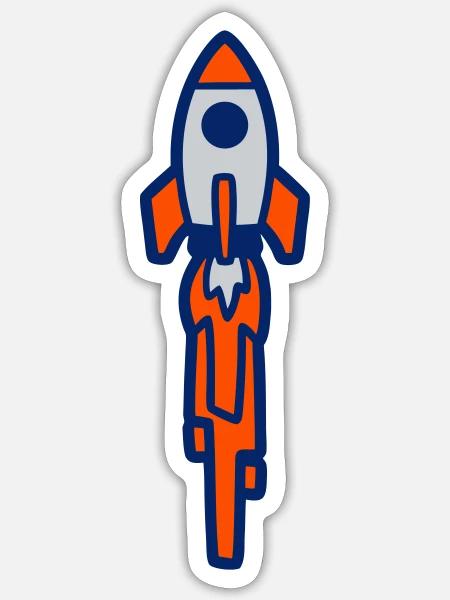 - Sticker - white matte