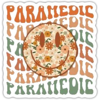 Paramedic - Sticker - white matte - Front