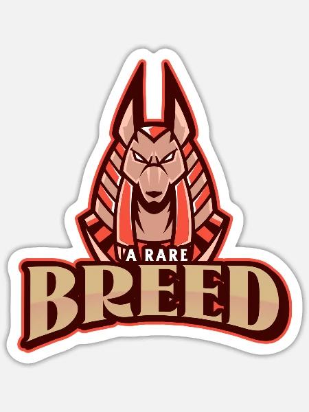 A rare breed dog - Sticker - white matte