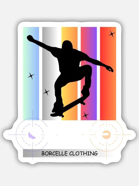 - Sticker - white matte