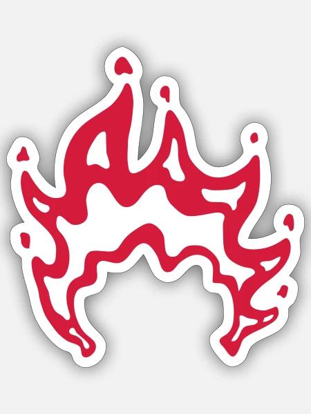 - Sticker - white matte