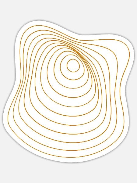- Sticker - white matte