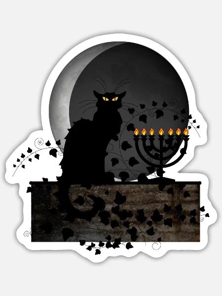 - Sticker - white matte