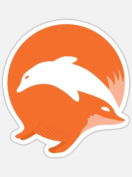  - Sticker - white matte