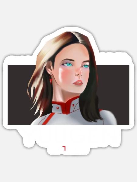 Unbrakeable Gaze - Sticker - white matte