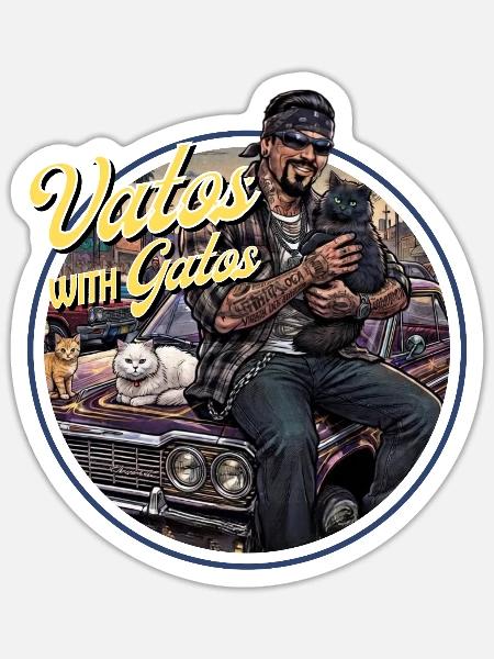  - Sticker - white matte