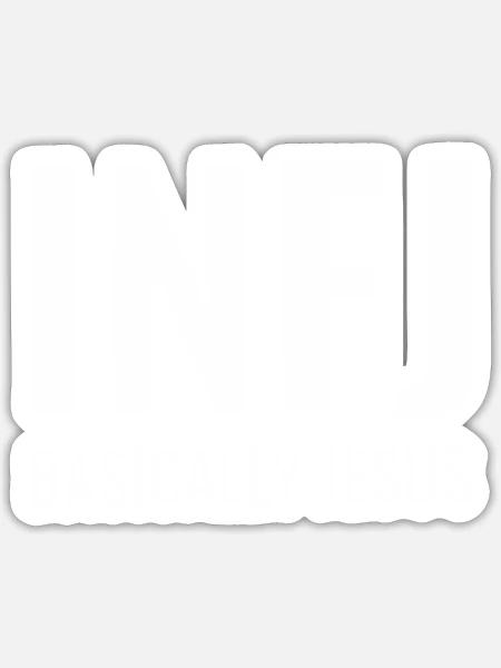  - Sticker - white matte