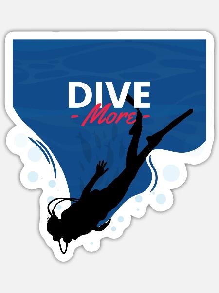 - Sticker - white matte