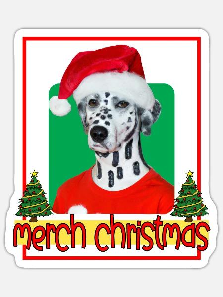 Dalmatian Dog⭐⭐⭐⭐⭐ - Sticker - white matte