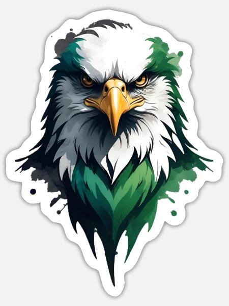 eagle - Sticker - white matte
