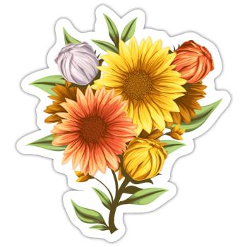 Sunflower Seeds - Sticker - white matte - Front