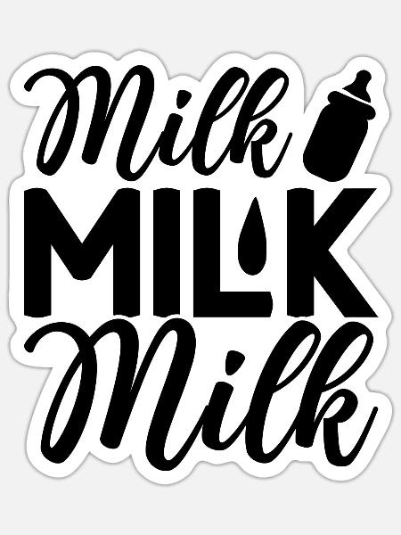  - Sticker - white matte