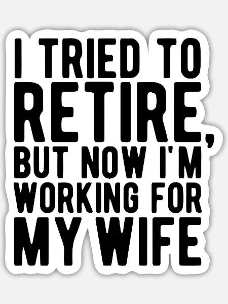 Im Working - Sticker - white matte