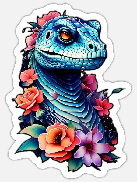  - Sticker - white matte