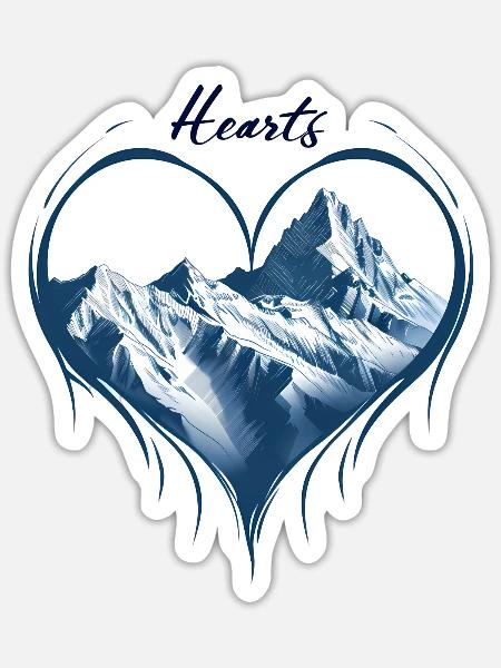 Peak Aspirations - Sticker - white matte