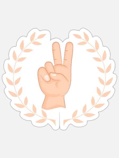 - Sticker - white matte