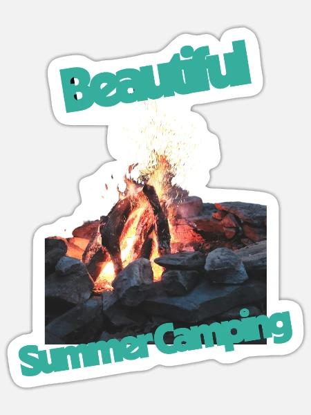 - Sticker - white matte