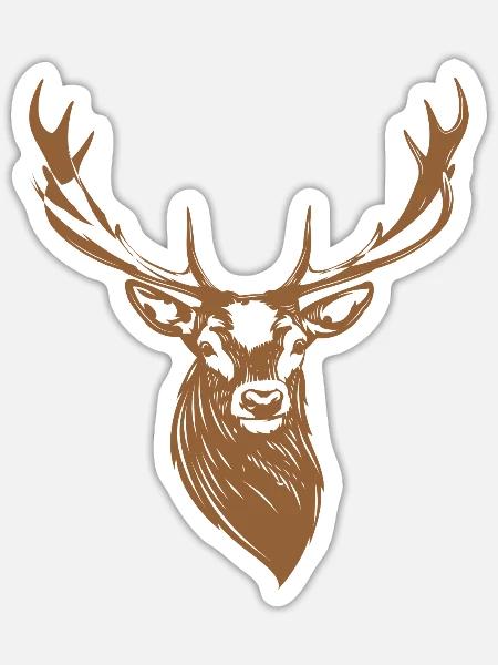 - Sticker - white matte