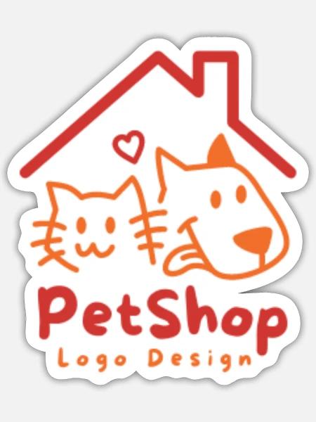 Pet Shop - Sticker - white matte