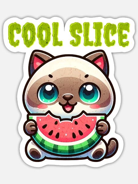  - Sticker - white matte