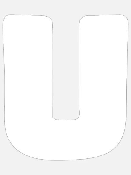 Underdog U - Sticker - white matte
