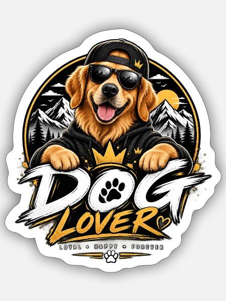 - Sticker - white matte