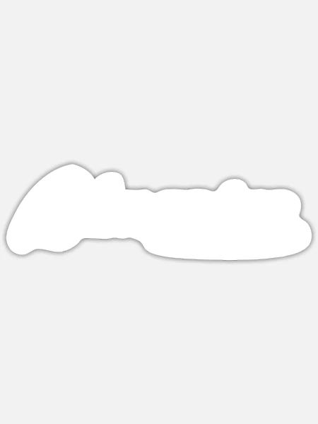 Edmonton Alberta Canada Vintage Logo - Sticker - white matte