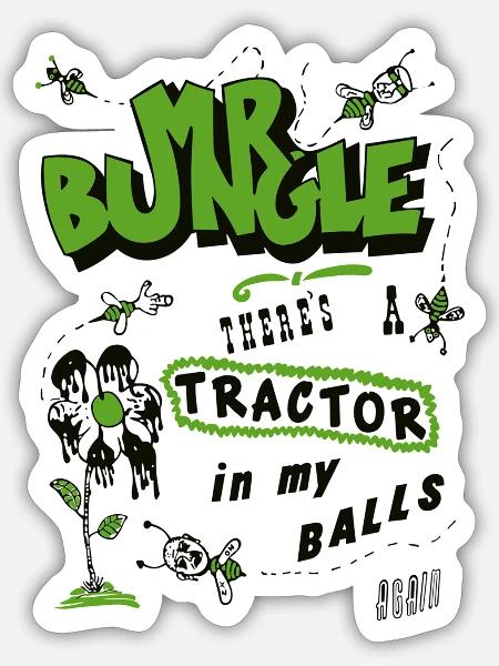 Mr. Bungle - Sticker - white matte