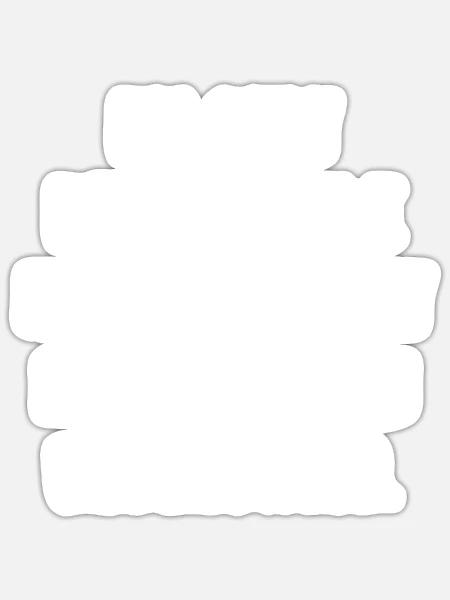Provocative Offensive Funny Responsible - Sticker - white matte