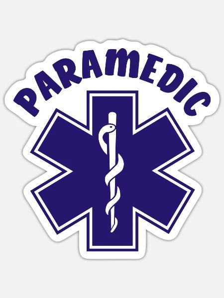 Paramedic - Sticker - white matte