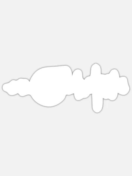 Turbo heartbeat tuning motorsport - Sticker - white matte
