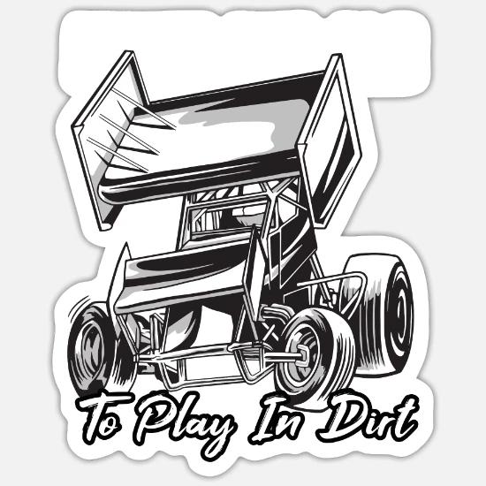 Stickers Voor Dirt Track Racing ATV Sticker Vinyl Quad Bike Motocross