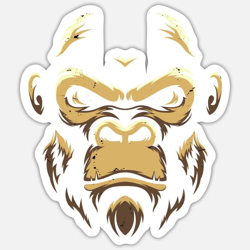 golira様 Gorilla' Sticker | Spreadshirt