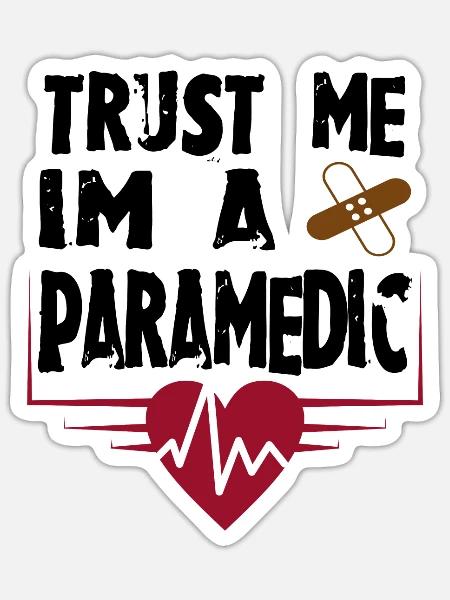 Paramedic - Sticker - white matte