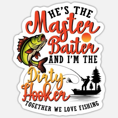 dirty hooker fishing discount code Amazon.com: Gear Stickers - Adult & Laptop Stickers - Cool Decals for Men & Women 100% cotton 90/10 cotton/poly (Athletic Heather) 50/50 cotton/poly (Neon Blue Master Baiter Dirty Hooker Funny