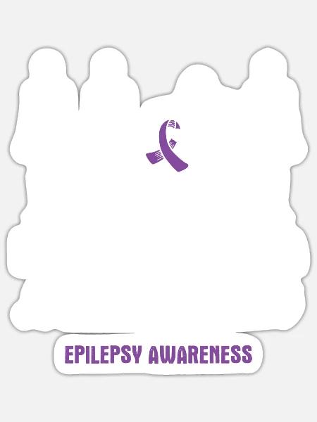 Awareness Epilepsy Awareness Epilepsy - Sticker - white matte