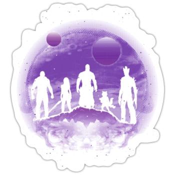 Guardians - Sticker - white matte - Front